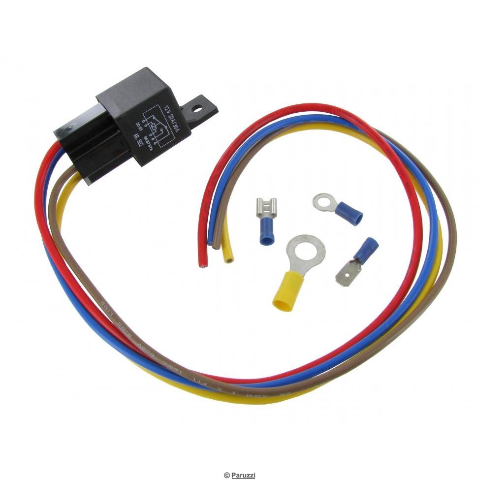 Start-Relais 12V für VW Oldtimer - Zündungsschutz
